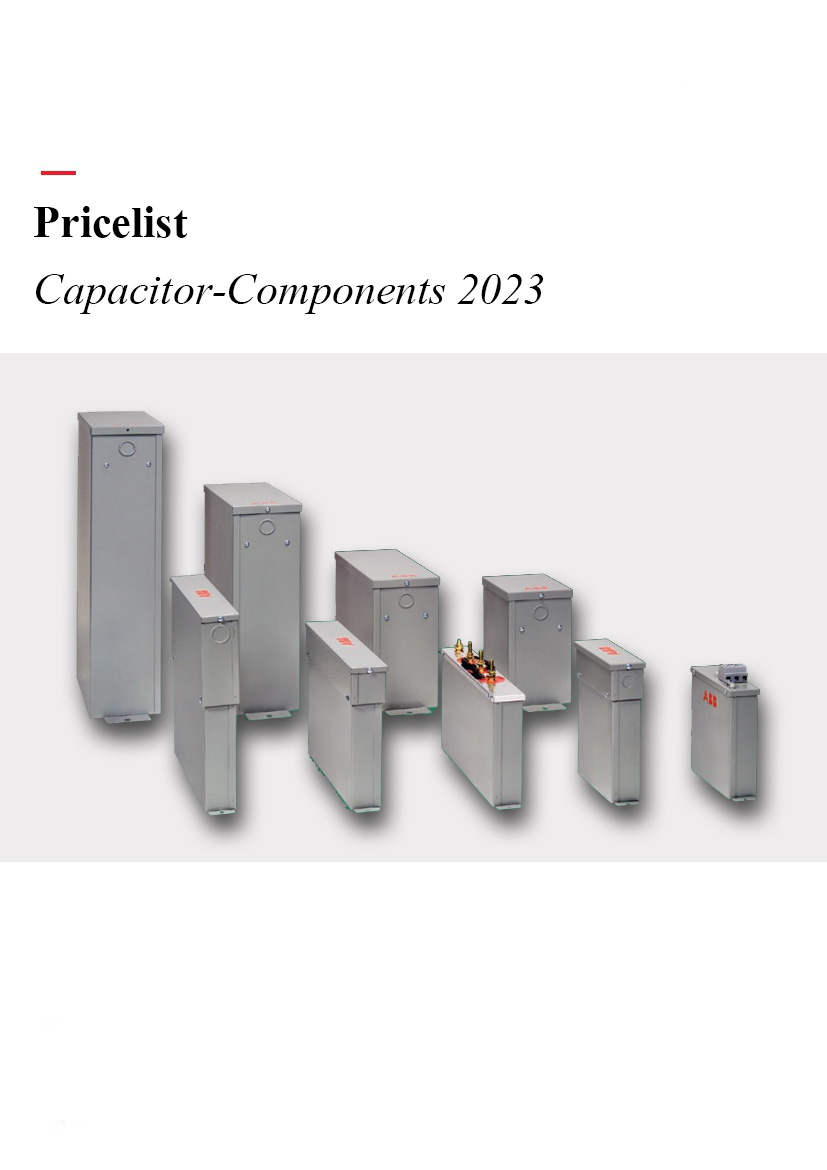 Pricelist Capacitor 2023