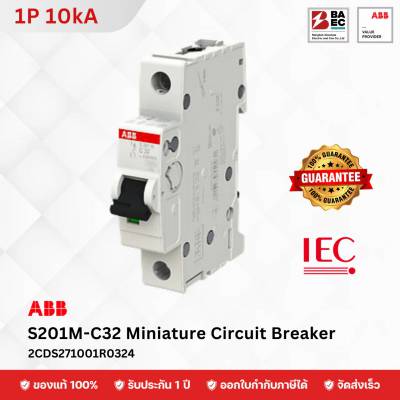 ABB Miniature Circuit Breaker S201M-C 32A 1P 10KA