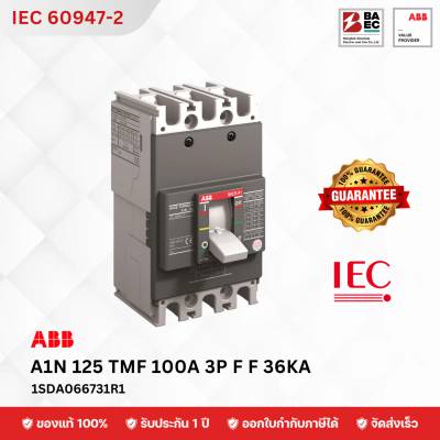 เบรกเกอร์ ABB A1N 125 TMF 100A 3P 36KA F F