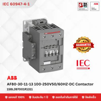 ABB Contactor AF80-30-11-13 (100–250V AC/DC Coil)