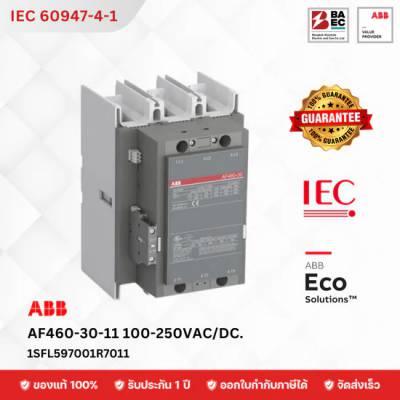 ABB Contactor AF460-30-11 (100–250V AC/DC Coil)