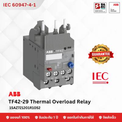 ABB Thermal Overload Relay TF42-29 (TF Series)