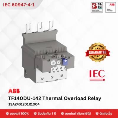ABB Thermal Overload Relay TF140DU-142 (for AF116–AF140 Contactors)